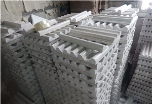 High Quality Oriental White Marble Bullnose Pencil Moldings